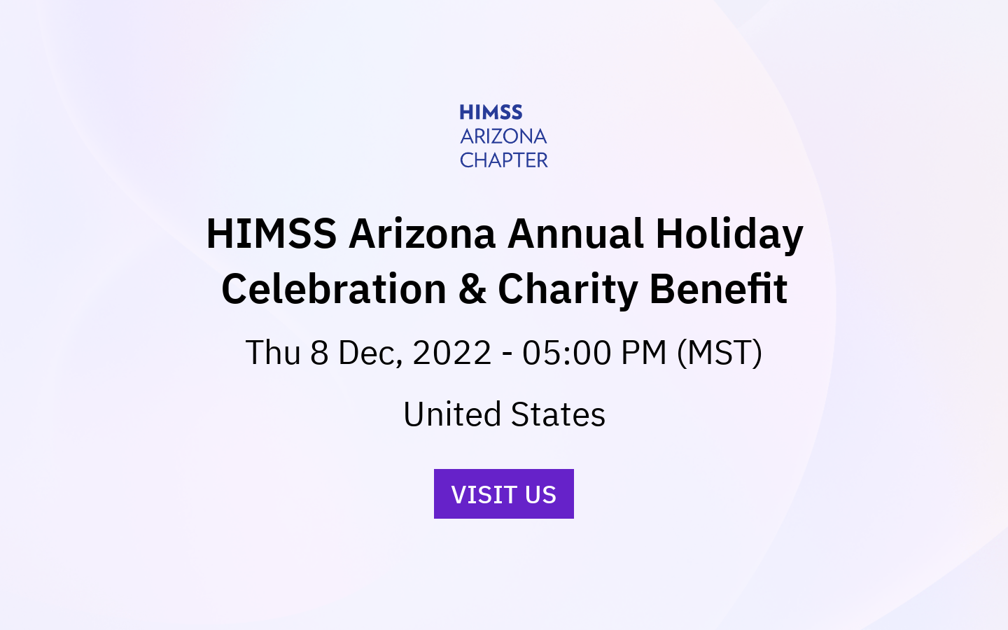 HIMSS Arizona Annual Holiday Celebration & Charity Benefit